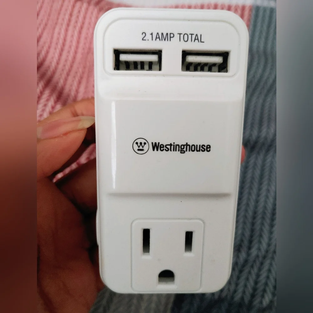 Outlet +USB Charger/Adapter - Picture 3 of 5